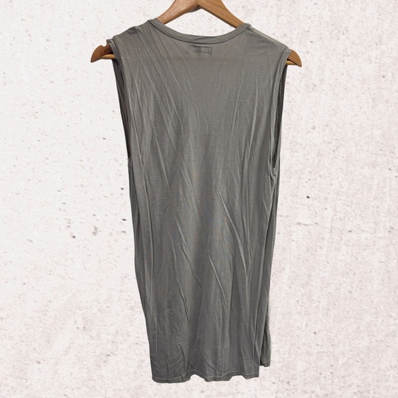 Michael Lauren Gray Sleeveless Blouse - Picture 2 of 4